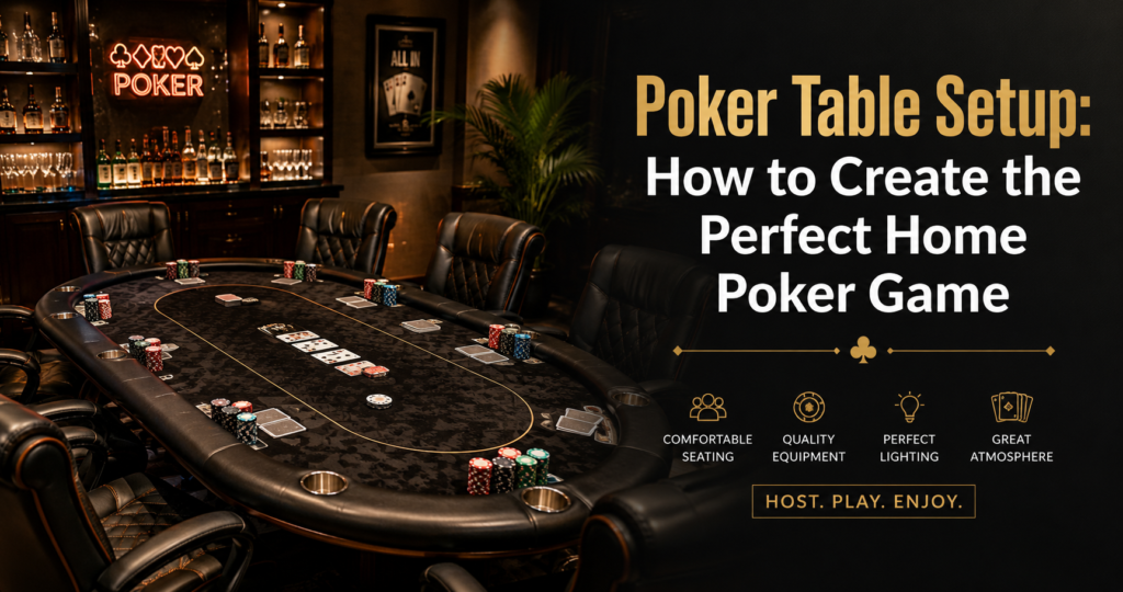 Poker Table Setup