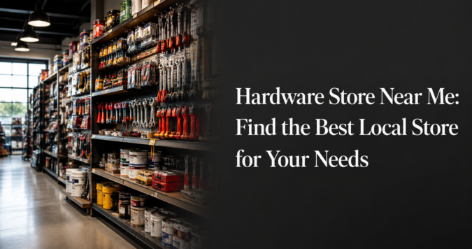 Hardware Store Near Me
