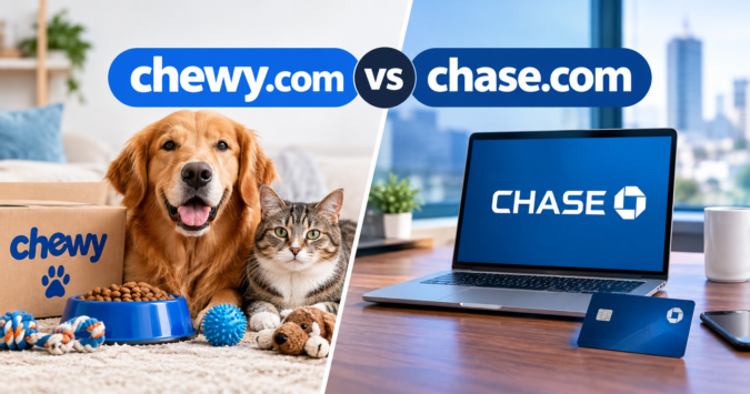 chewy.com vs chase.com