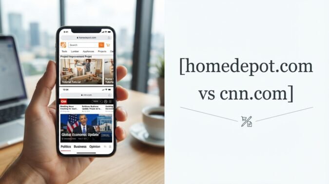 homedepot.com vs cnn.com