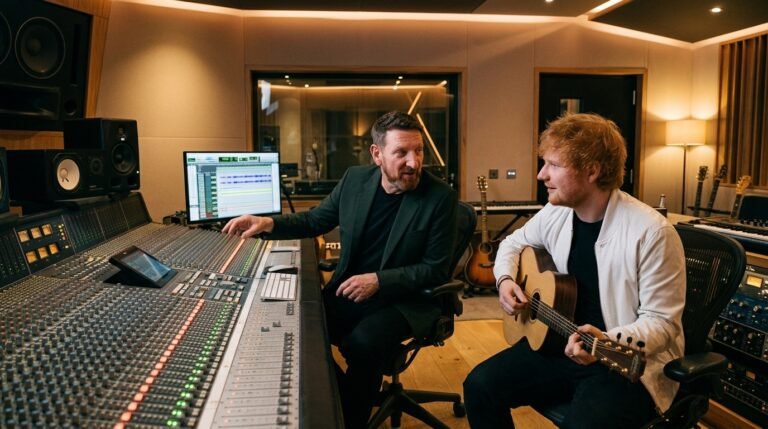 Sean Connolly and Ed Sheeran