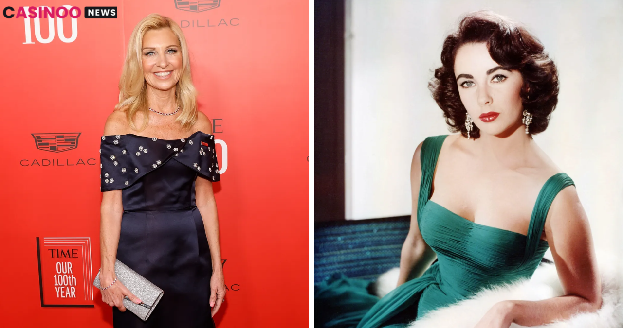 Karen Lynch and Elizabeth Taylor