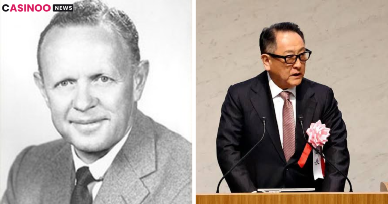 Richard Peery and Akio Toyoda