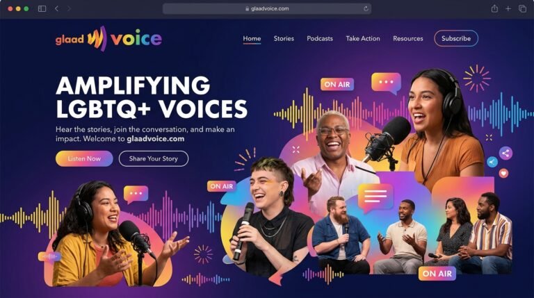 GlaadVoice.com: What Is It and What Does the Website Offer?